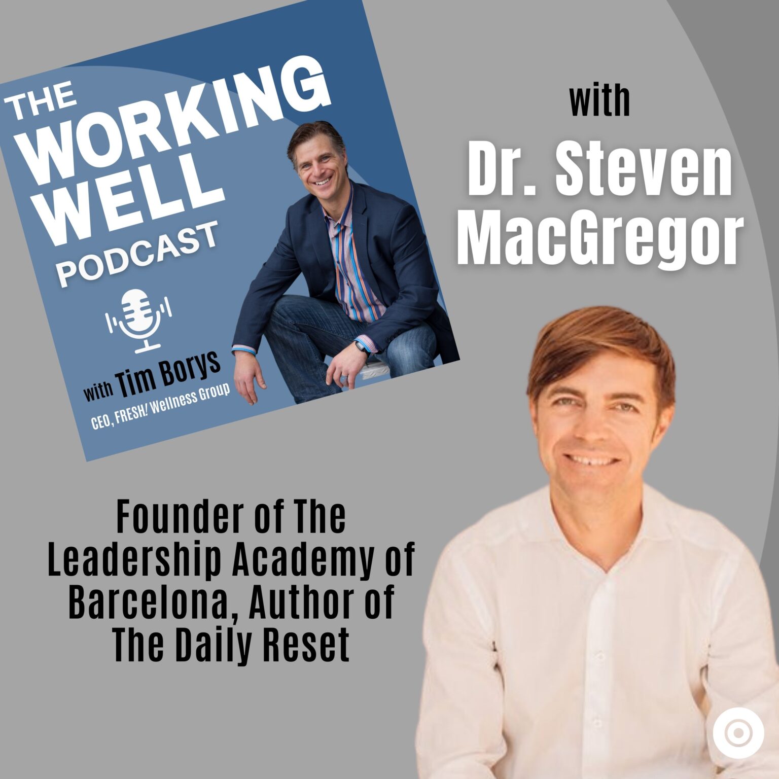 037 Does Your Leadership and Life Need a Reset? (with Dr. Steven MacGregor) Tim Borys